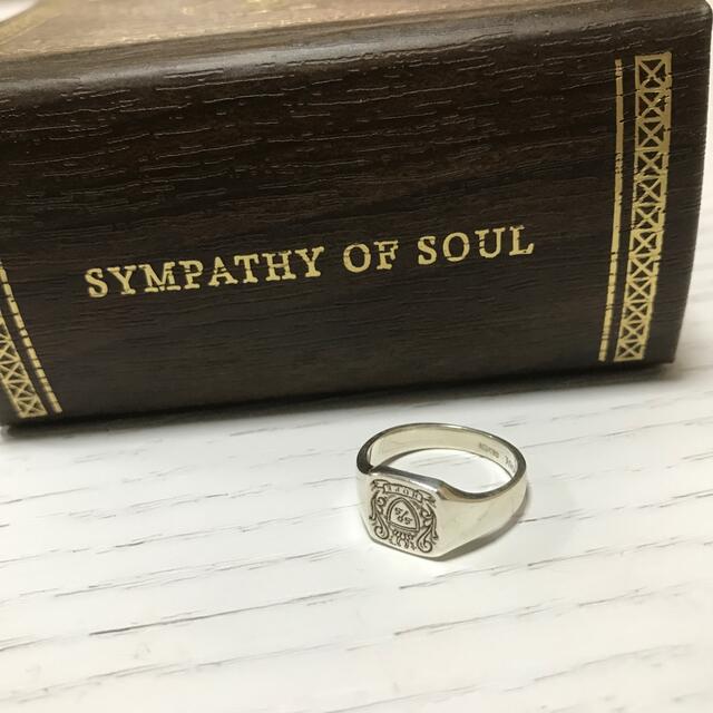 S.O.S fp(エスオーエスエフピー)のbbs様専用　シンパシーオブソウル　Small Signature Ring  メンズのアクセサリー(リング(指輪))の商品写真