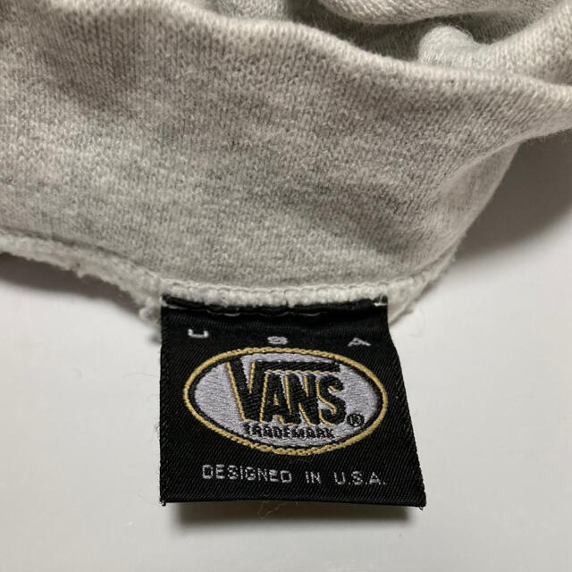 90s バンズ　スウェットトレーナー　VANS　オールド　ビッグロゴ　一点物