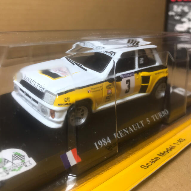 RENAULT(ルノー)の世界のレーシングカーコレクション　1/43 ルノー5ターボ　1984 ミニカー  エンタメ/ホビーのおもちゃ/ぬいぐるみ(ミニカー)の商品写真