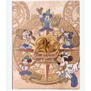 ディズニー(Disney)のディズニー シー  20周年 クリアホルダー  6 ポケット(キャラクターグッズ)