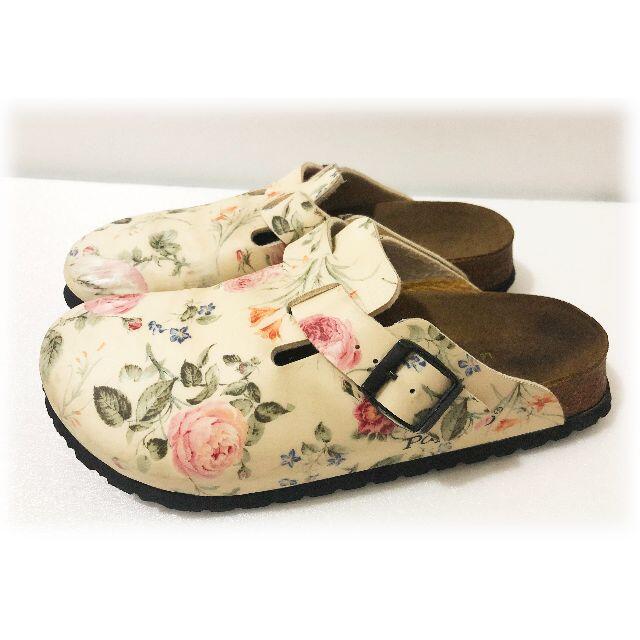 BIRKENSTOCK - ビルケンシュトック BOSTON ボストン 花柄 廃盤 BIRKENSTOCK - ビルケンシュトック BOSTON ボストン 花柄 廃盤