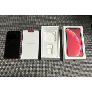 アイフォーン(iPhone)のiPhone XR スマホ　本体　箱付き　64GB SIMフリー　シムフリー(スマートフォン本体)