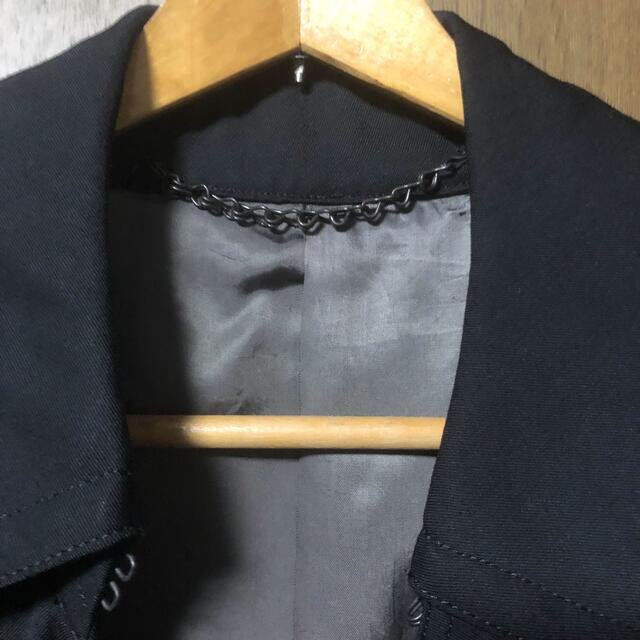 JULIUS(ユリウス)のJULIUS ロングコート(黒) メンズのジャケット/アウター(トレンチコート)の商品写真