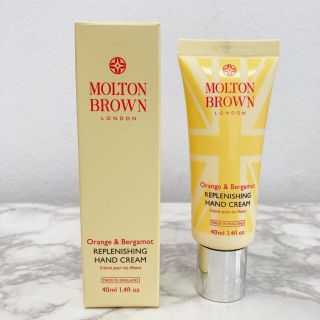 モルトンブラウン(MOLTON BROWN)の新品　未使用　モルトンブラウン　ハンドクリーム　オレンジ&ベルガモット　40ml(ハンドクリーム)