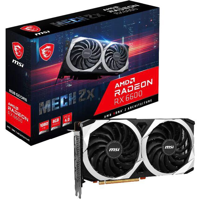 値下げゲーミング用グラフィック MSI Radeon RX570 8GT