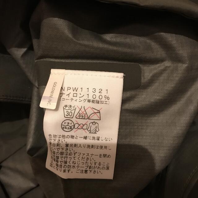 【未使用】THE NORTH FACE ウインドブレーカー カーキM 7