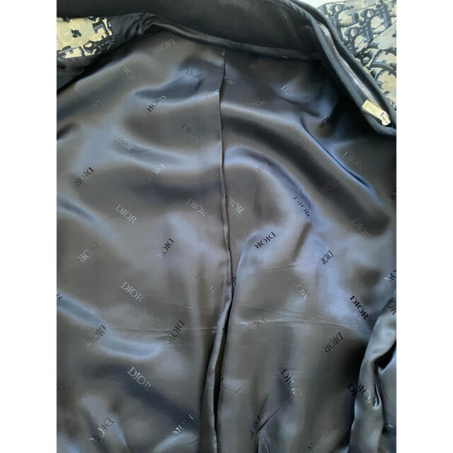 DIOR HOMME(ディオールオム)のDIORディオールオブリーク入手困難　ボンバージャケット　おまけ付き メンズのジャケット/アウター(ブルゾン)の商品写真