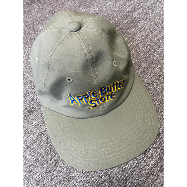 Apple butter store ロゴcap オリーブ