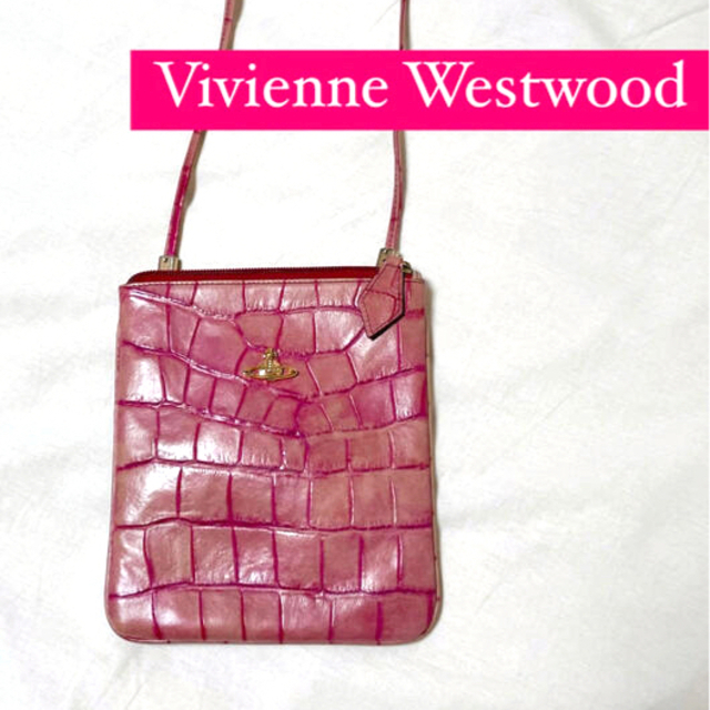 ショルダーバッグVivienne Westwood ショルダーバッグ ピンク ヴィヴィアン