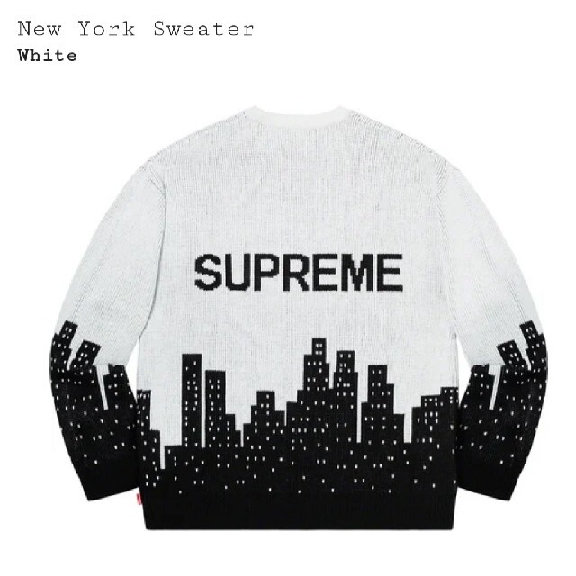 Supreme☆New York Sweater ニューヨークセーターニット