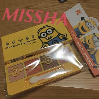 ミシャ(MISSHA)の新品未開封【MISSHA】★ミニオン eye color(アイシャドウ)