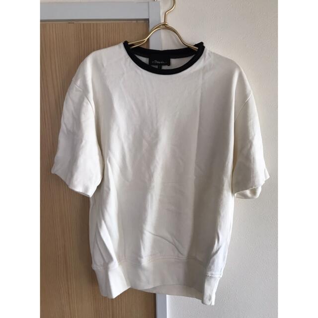 3.1 Phillip Lim(スリーワンフィリップリム)のスリーワンフィリップリム　白T-shirt  Sサイズ メンズのトップス(Tシャツ/カットソー(半袖/袖なし))の商品写真