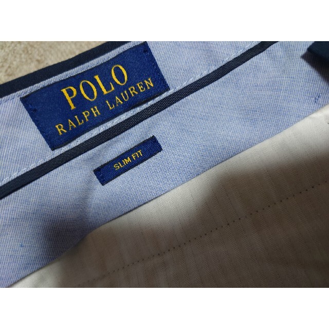 Ralph Lauren(ラルフローレン)のPOLO RALPH LAUREN ストレッチ チノパンツ 32 トラウザー 紺 メンズのパンツ(チノパン)の商品写真