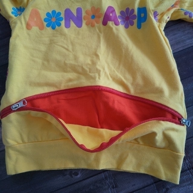 ANAP Kids(アナップキッズ)のANAP Kids 薄手長袖90 キッズ/ベビー/マタニティのキッズ服女の子用(90cm~)(Tシャツ/カットソー)の商品写真