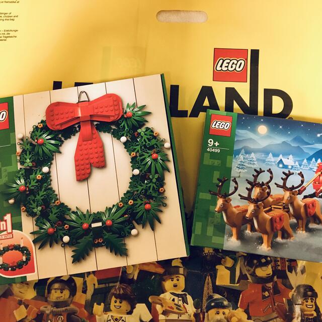 レゴ サンタのそり 40499 & クリスマスリース 2in1 40426