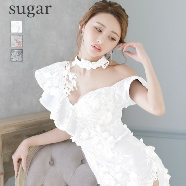 ミルク様専用  キャバドレス レディースのフォーマル/ドレス(ミニドレス)の商品写真