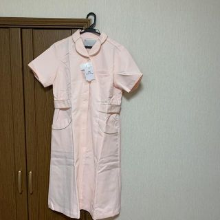 ハナエモリ(HANAE MORI)のミッキー様専用　ハナエモリナース服  はなびらワンピース　ピンク　LL(ひざ丈ワンピース)