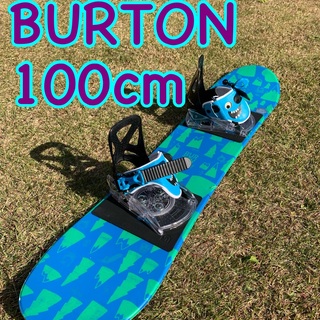 バートン(BURTON)のバートン キッズ 2017 スノーボード板　100cm ビンディングセット(ボード)