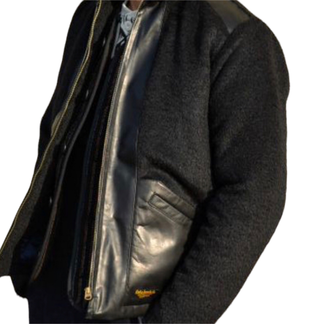 CALEE - CALEE ALPACA SPORTS JACKET Sサイズ レザー 黒の通販 CALEE - CALEE ALPACA SPORTS JACKET Sサイズ レザー 黒の通販