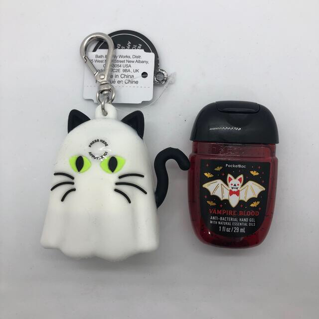 Bath&Body works ハロウィン????黒猫のハンドジェルホルダー