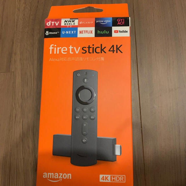 【新品未使用】Fire TV Stick 4K Alexa対応音声認識リモコン付