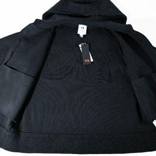 新品 Y-3 M CLASSIC WINTER KNIT HOODED GRY