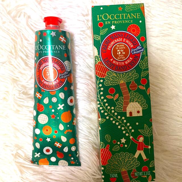 ロクシタン フルーティフィグ スノーシアハンドクリーム 150ml 新品