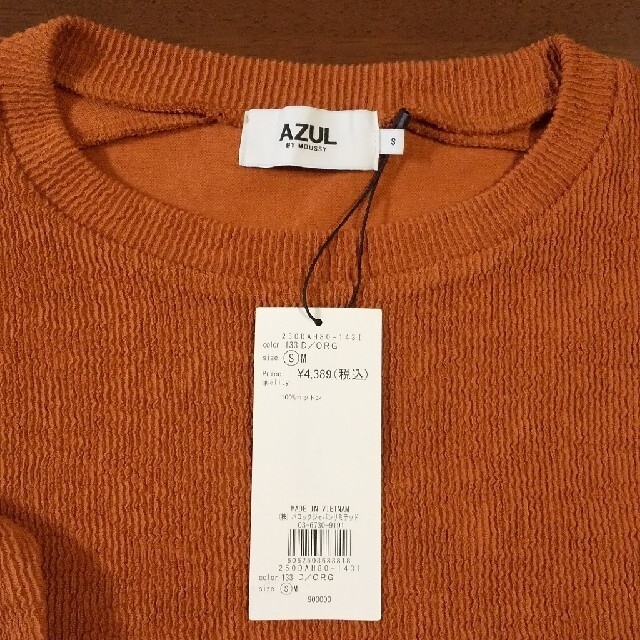 AZUL by moussy(アズールバイマウジー)のAZUL カットソー 長袖 レディースのトップス(カットソー(長袖/七分))の商品写真