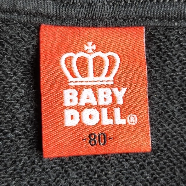 BABYDOLL(ベビードール)のBABY DOLL80cm パーカー キッズ/ベビー/マタニティのベビー服(~85cm)(トレーナー)の商品写真