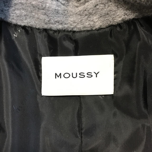 moussy(マウジー)のmoussy マキシ丈 ロングコート レディースのジャケット/アウター(ロングコート)の商品写真