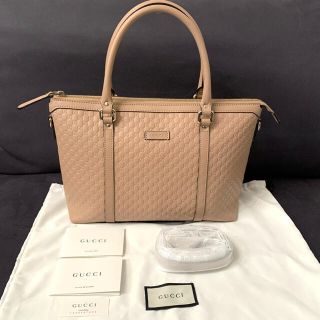 グッチ(Gucci)のGUCCI シマレザー ZIP2WAY トートBAG(トートバッグ)