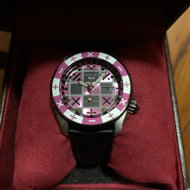ジョジョ 第五部 黄金の風 × SEIKO トリッシュ・ウナ モデル 新品 ジョジョ 第五部 黄金の風 × SEIKO トリッシュ・ウナ モデル 新品