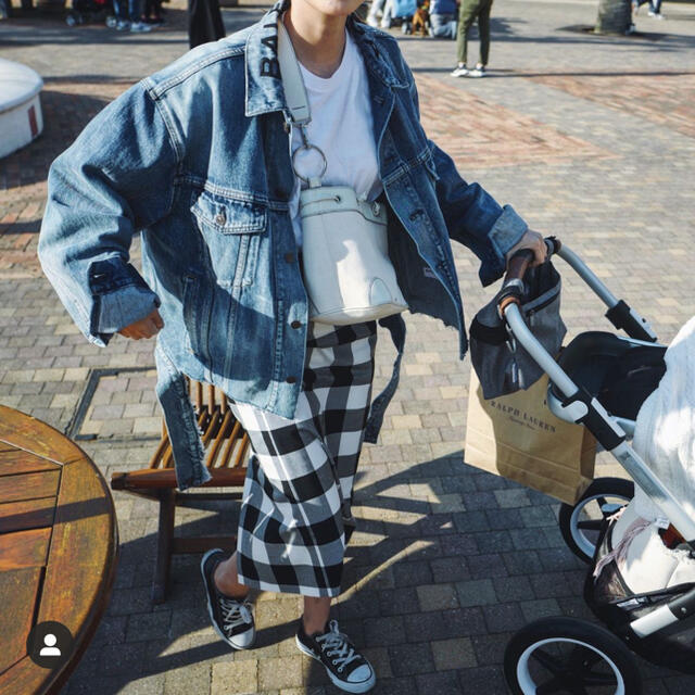 新しいブランド Balenciaga 田中彩子さん着用 デニムジャケット 34