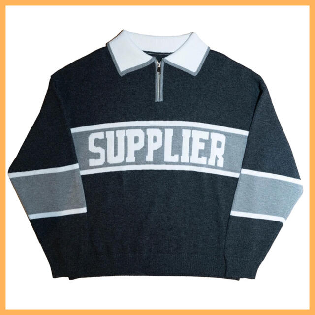 SUPPLIER(サプライヤー) College Logo Knit / ニット - ニット/セーター