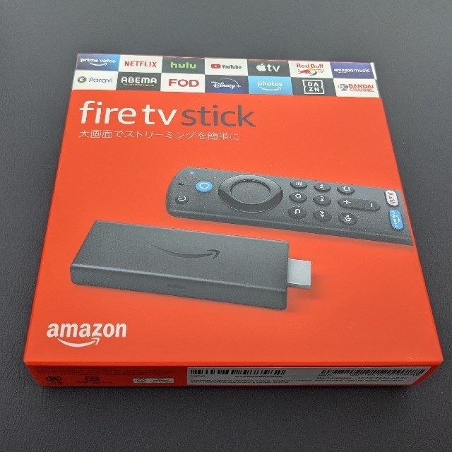 新品未開封　Fire TV Stick　リモコン(第3世代)付属