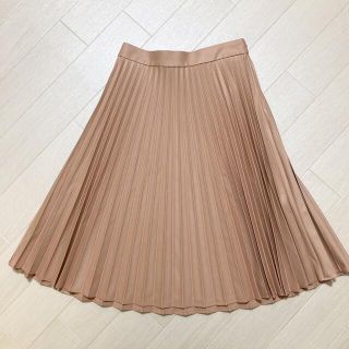 ザラ(ZARA)の【美品】ZARA  ザラウーマン　プリーツロングスカート　Lサイズ相当(ロングスカート)