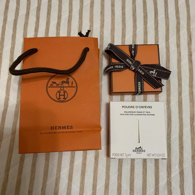 Hermes(エルメス)の《新品・未開封》エルメス / HERMES プードル オルフェーヴル ハイライト コスメ/美容のベースメイク/化粧品(フェイスパウダー)の商品写真