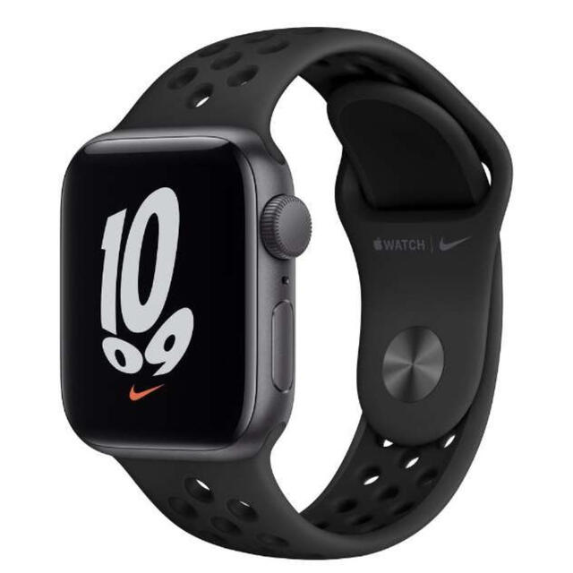 apple watch se nike スペースグレイ40mm (GPSモデル)