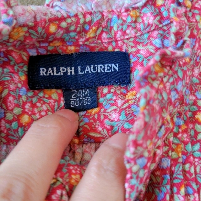 Ralph Lauren(ラルフローレン)のラルフローレン　小花柄ワンピース キッズ/ベビー/マタニティのキッズ服女の子用(90cm~)(ワンピース)の商品写真