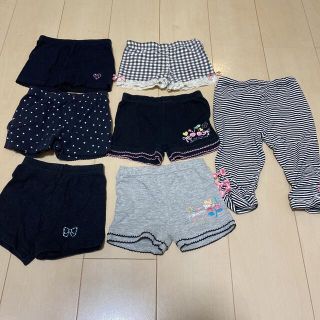 7点まとめ売り インナーパンツ＆スパッツ 100(パンツ/スパッツ)