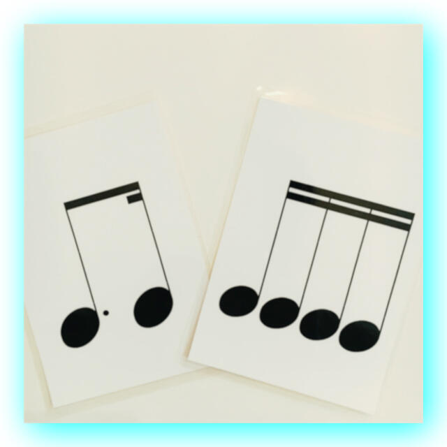 はらさり様専用　音符リズムカード　2拍導入　リズムのみ✖️3 楽器のスコア/楽譜(クラシック)の商品写真