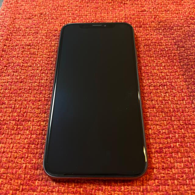 iPhone(アイフォーン)のiPhoneX 256GB Space Gray SIMロック解除済み スマホ/家電/カメラのスマートフォン/携帯電話(スマートフォン本体)の商品写真