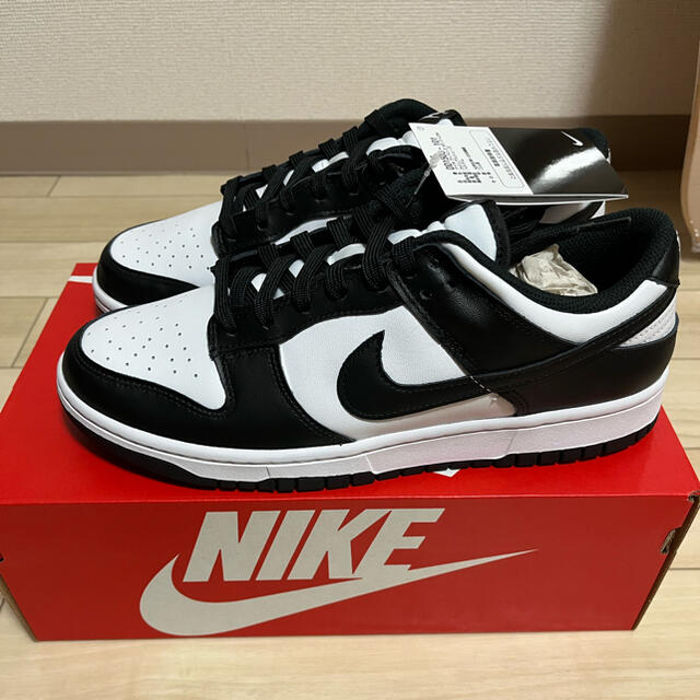 新品　nike dunk ナイキ ウィメンズ ダンク ロウ パンダ 27.5cm