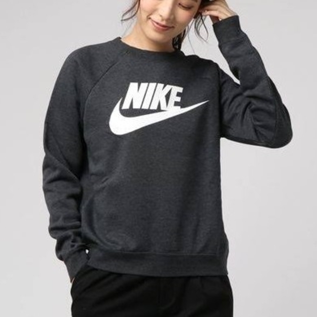 Mサイズ】NIKE スウェット トレーナー レディース グレー