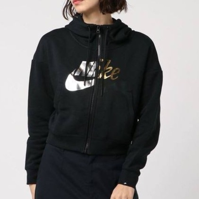 【Mサイズ】NIKE ナイキ W ラリー メタル フルジップ フーディ パーカー