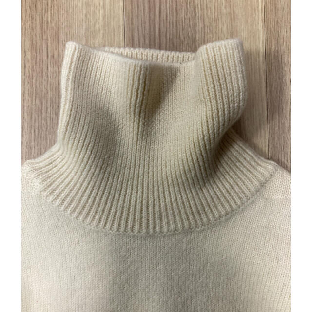 70s vintage wool white knit レディースのトップス(ニット/セーター)の商品写真