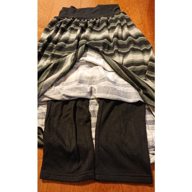 ベルメゾン(ベルメゾン)のロングスカート  裏起毛スパッツ付き レディースのスカート(ロングスカート)の商品写真