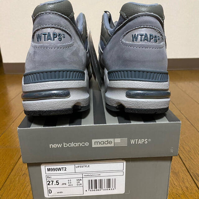WTAPS × newbalance M990V2WT 27.5-www.solomonmusyimi.com