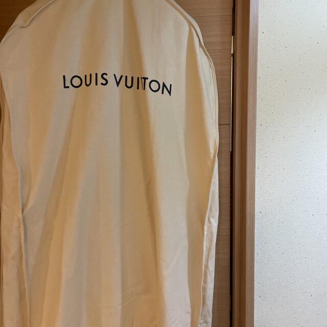 未使用品△正規品 LOUIS VUITTON ルイヴィトン コットン×シルク ベルトレザー使い ロングベスト/ジレ ナポレオン風 レディース 白 36 仏製