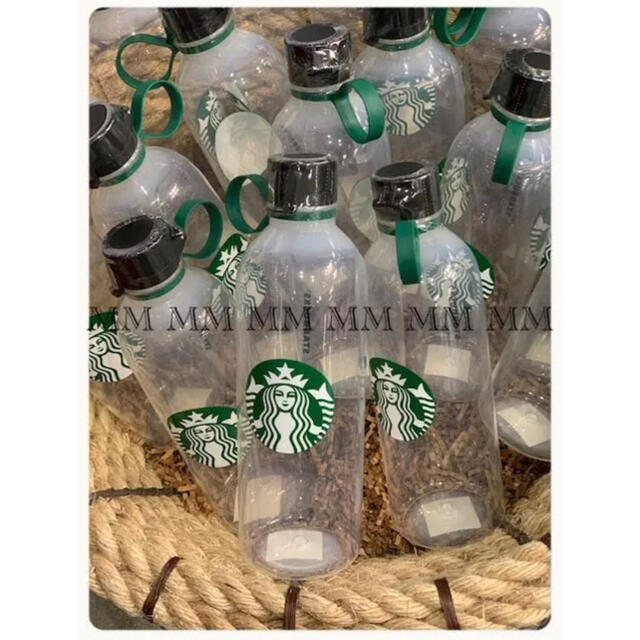 Starbucks Coffee レア海外限定スターバックススタバウォーターボトル水筒タンブラープラスチッククリアの通販 by  MM-odaiyaodaiya's shop｜スターバックスコーヒーならラクマ